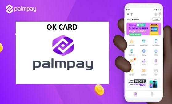 How to withdraw money from a Palmpay OK Card to a Bank account.