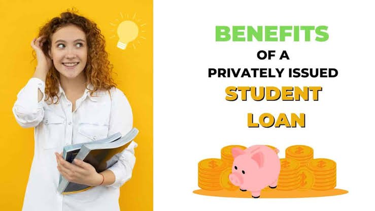 What Is One Benefit Of Privately Issued Student Loans?