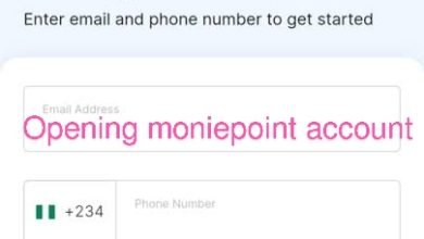 Moniepoint account opening guide
